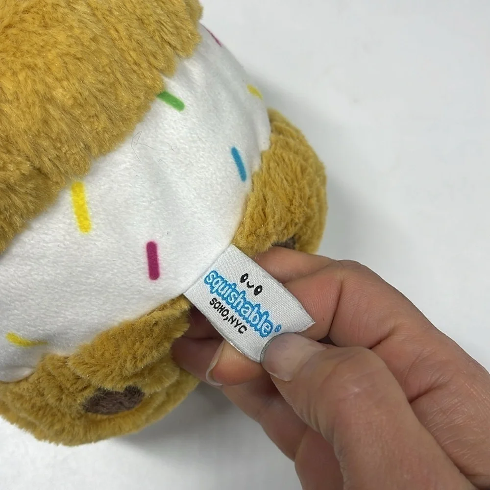 Squishable Ice Cream Sandwich Chocolate Chip Cookies Plush